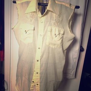Vintage western men’s shirt Large
